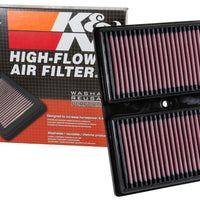 K&N 15-17 Audi A1 L3-1.0L F/l - Replacement Drop In Air Filter