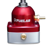 Fuelab 515 EFI Adjustable FPR 25-90 PSI (2) -6AN In (1) -6AN Return - Red