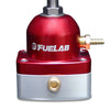 Fuelab 535 EFI Adjustable Mini FPR 25-90 PSI (2) -6AN In (1) -6AN Return - Red