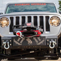 Fishbone Offroad 07-18 Jeep Wrangler JK Barracuda Modular Front Bumper - Base