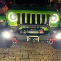 Oracle Jeep JL/Gladiator JT Oculus Bi-LED Projector Headlights - Amber/White Switchback SEE WARRANTY