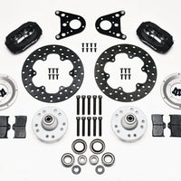 Wilwood Forged Dynalite Front Drag Kit Drilled Rotor Art Morrison Strut