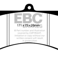 EBC Brakes Greenstuff 2000 Series Sport Pads