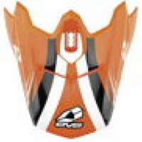 EVS T3 Works Visor - Orange/White/Black