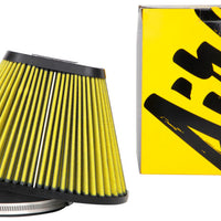 Airaid Universal Air Filter - Cone 6in F x 10-1/4x7-5/16in B x 5-5/8x2-5/8in T x 6-1/2in H-Synthamax