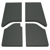 DEI 11-18 Jeep Wrangler JK 2-Door Boom Mat Headliner - 4 Piece - Black