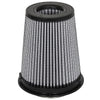 aFe MagnumFLOW Pro DRY S Replacement Air Filter 4in F x 6in B (mt2) x 4-1/2in T (Inv) x 7-1/2in H