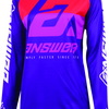 Answer 23 Syncron CC Jersey Purple/White/Red Womens - Large