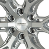 Vossen HF6-4 20x9.5 / 6x135 / ET15 / 87.1 - Silver Metallic Wheel