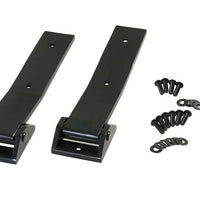 Kentrol 07-18 Jeep Wrangler JK Tailgate Hinge Pair - Powdercoat Black