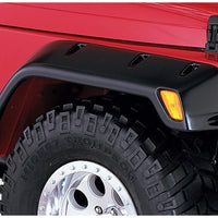 Bushwacker 97-06 Jeep TJ Max Pocket Style Flares 2pc - Black