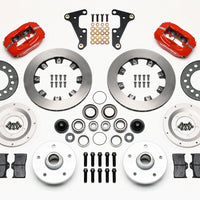 Wilwood Forged Dynalite Front Kit 11.75in Red 41-55 Cadillac