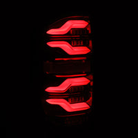 AlphaRex 14-21 Toyota Tundra LUXX LED Taillights Blk w/Activ Light/Seq Signal