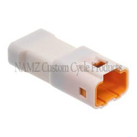 NAMZ JST 4-Position Male Connector Tab w/Wire Seal