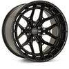 Vossen HFX-1 20x9 / 6x139.7 / ET18 / Deep / 106.1 CB - Satin Black Wheel