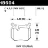 Hawk 08-13 BMW 135i 3.0L Base Rear ER-1 Brake Pads