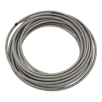 DeatschWerks 6AN Stainless Steel Double Braided CPE Hose - 50ft