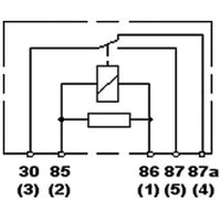 Hella Relay 12V 20/40A Spdt Res