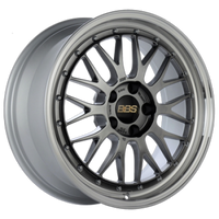 BBS LM 18x8 5x114.3 ET40 Diamond Black Center / Machined Lip Wheel -82mm PFS/Clip Required