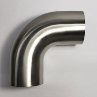 Stainless Bros 3.5in Diameter 1D / 3.5in CLR 90 Degree Bend w/ Leg