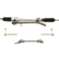 BMR 93-02 GM F-Body Manual Steering Conversion Kit (For Stock K-Member Only) - Black Hammertone