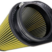 Airaid Universal Air Filter - Cone 6in FLG x 10-3/4x7-3/4in B x 4in T x 9in H - Synthaflow