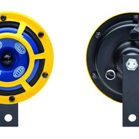 Hella Sharptone Horn Kit 12V 415/350Hz Yellow (3BB922000731 = H31000001) (Min Qty 360)