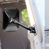 Rugged Ridge 97-18 TJ JK Black Rectangular Quick Release Mirrors