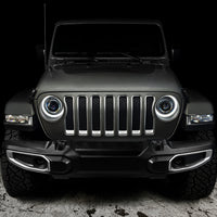 Oracle Jeep Wrangler JL Oculus Bi-LED Projector Headlights- Graphite Metallic - 5500K SEE WARRANTY