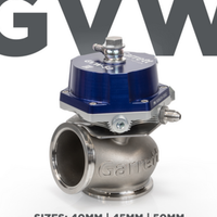 Garrett GVW-40 40mm Wastegate Kit - Blue