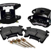 Wilwood D154 Front Caliper Kit - Black 2.50in Piston 0.81in Rotor