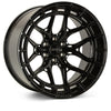 Vossen HFX-1 20x11 / 5x115 / ET-6 / Super Deep / 71.5 CB - Gloss Black Wheel