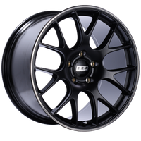 BBS CH-R 20x11.5 5x130 ET65 CB71.6 Satin Black Polished Rim Protector Wheel