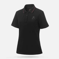 Akrapovic Corpo Polo Black Womens - S