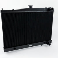 CSF Nissan R33 Skyline GT-R/GTS Full Billet Aluminum High-Performance Radiator - Black