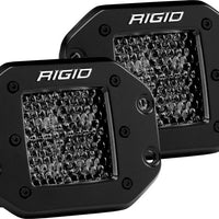 Rigid Industries D Series PRO Midnight Edition - Spot - Diffused - Pair