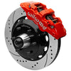 Wilwood 63-87 C10 CPP Spindle AERO6 Front BBK 14in Drilled/Slotted 6x5.5 BC - Red