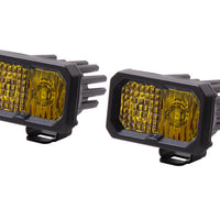 Diode Dynamics Stage Series 2 In LED Pod Pro - Yellow Combo Standard ABL (Pair)