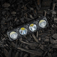 KC HiLiTES FLEX ERA LED Light Bar Bezel Kit for 10in. Segments - Gloss Black