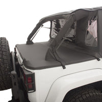 Rampage 2007-2018 Jeep Wrangler(JK) Unlimited 4-Door Trailview Tonneau Top - Black Diamond