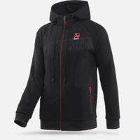 Akrapovic Mens Corpo Zip Hoodie Black - M