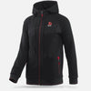 Akrapovic Mens Corpo Zip Hoodie Black - 2XL