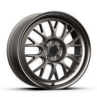 fifteen52 Holeshot RSR 18x8.5 5x108 42mm ET 63.4mm Center Bore Magnesium Grey w/ Gloss Lip