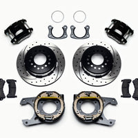 Wilwood D154 P/S Park Brake Kit Drilled Big Ford New Style 2.36in Offset