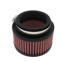 K&N Universal Clamp-On Air Filter 2.25in Flange ID 3.5in OD 2in Height