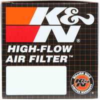 K&N Universal Clamp-On Air Filter - 2 1/4in 10 DEG FLG 3 1/2in OD 6in H