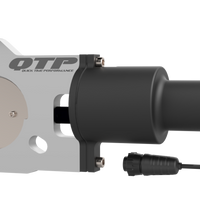 QTP 2.5in Bolt-On QTEC Electric Cutout Valve - Single