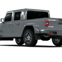 Rally Armor 19-24 Jeep Gladiator JT (Incl. Overland/Sport/Sport S) Black Mud Flap w/Met. Black Logo