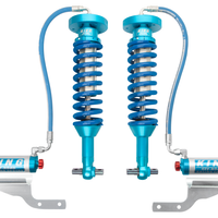 King Shocks 2015+ Ford F150 2WD Front 2.5 Dia Remote Reservoir Coilover w/Adjuster (Pair)