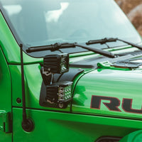 Rigid Industries 2018 Jeep JL - Cowl Mount Tall Extension Arm Kit